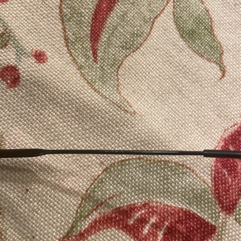 Prada Knotched Black Unisex Stylish Round Glasses Sorry No Case - Picture 13 of 13